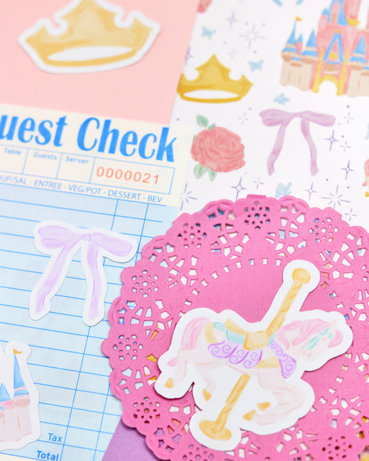 Junk Journal Mini Scrap Pack -  Crafts + DIY - Once Upon a Dream Collection