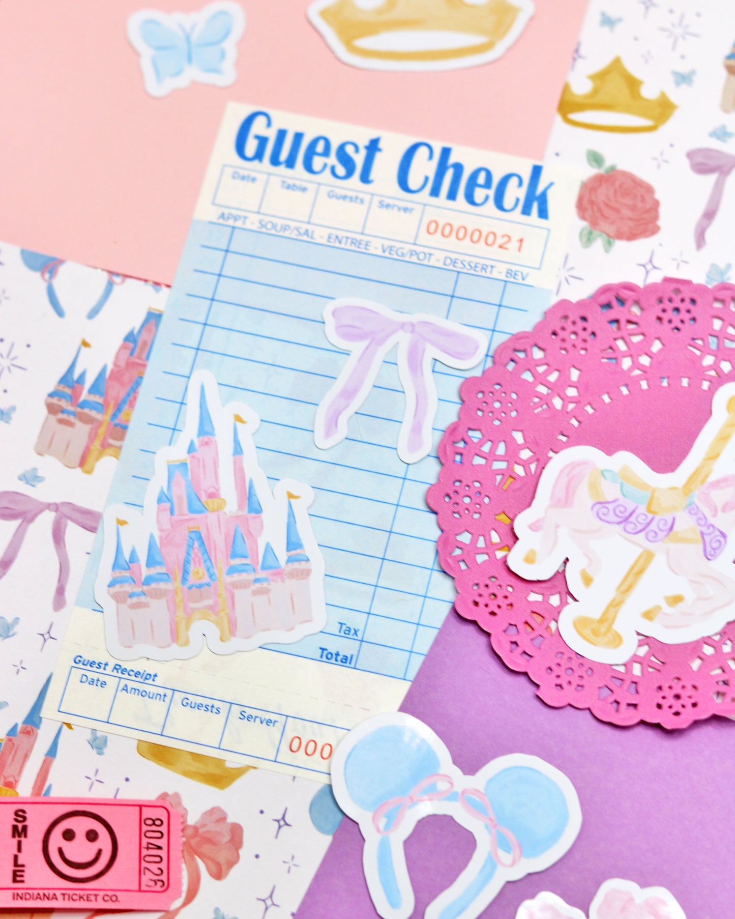 Junk Journal Mini Scrap Pack -  Crafts + DIY - Once Upon a Dream Collection