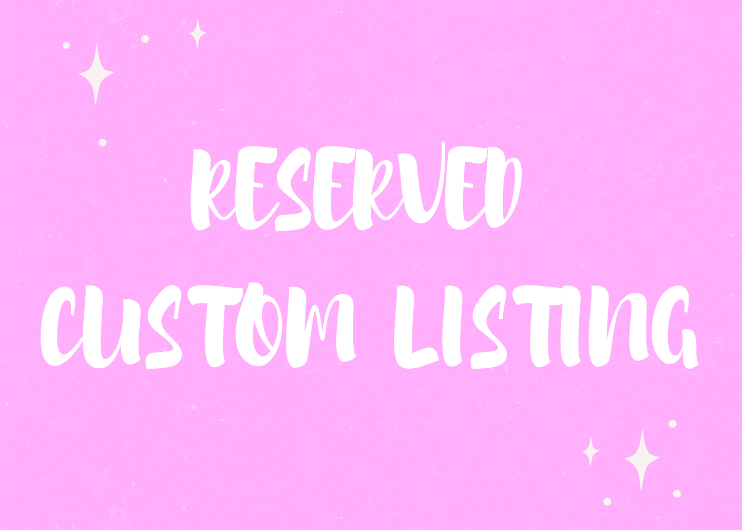 Custom Listing